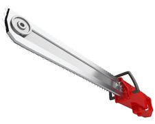 Sci-fi Chainsaw Royalty Free Stock Photos Sci-fi Chainsaw Royalty Free Stock Photos