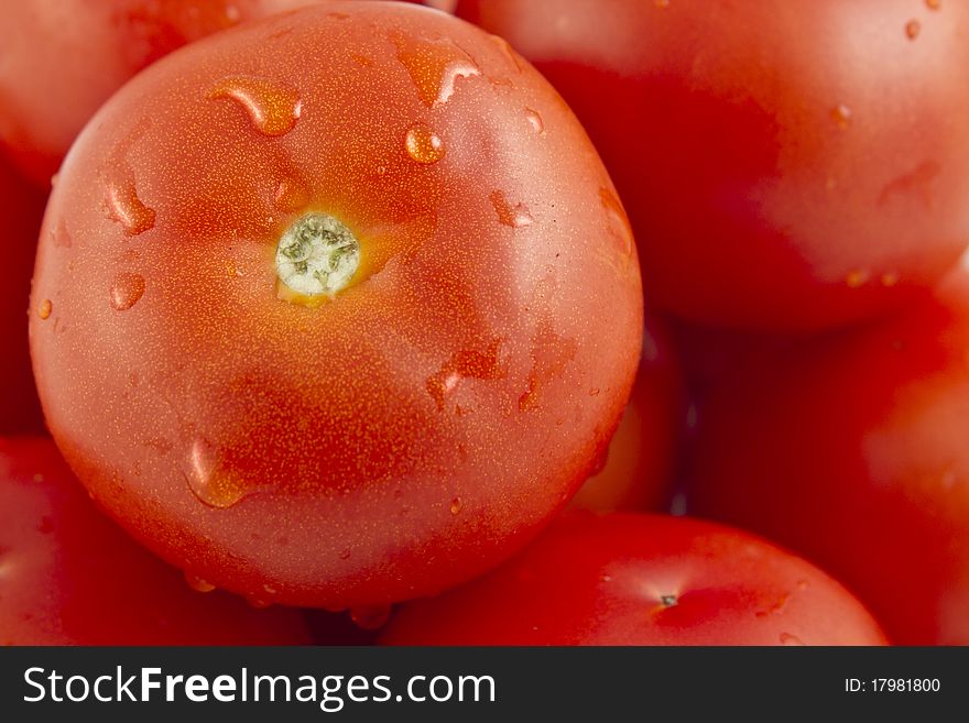 Fresh Tomatoes assorted directly from market