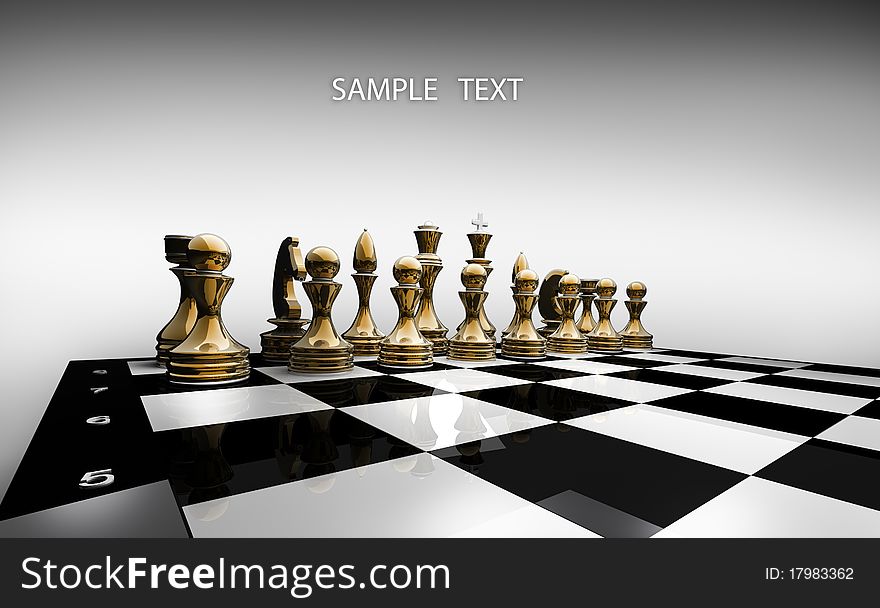 Chess Pieces Set