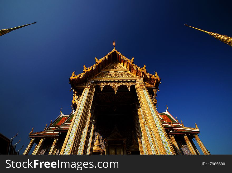 Wat Phra Kaew, Temple of the Emerald Buddha, Wat Phra Si Rattana Satsadaram, Bangkok, Thailand, temple, stupa, relics, Grand Palace, chedi. Wat Phra Kaew, Temple of the Emerald Buddha, Wat Phra Si Rattana Satsadaram, Bangkok, Thailand, temple, stupa, relics, Grand Palace, chedi.