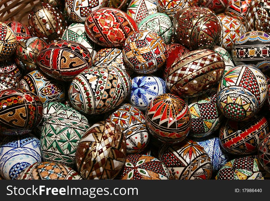 Romanian Traditional Easter Eggs