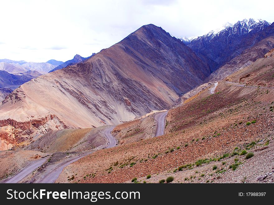 Colorful  Ladakh Scenic