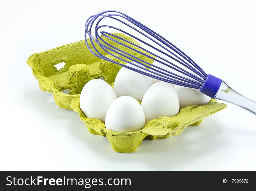 Egg Box And Egg Beater