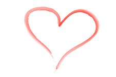 Drawn Happy Valentines Heart Royalty Free Stock Image Drawn Happy Valentines Heart Royalty Free Stock Image