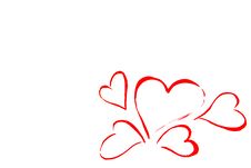 Drawn Happy Valentines Heart Stock Photos Drawn Happy Valentines Heart Stock Photos