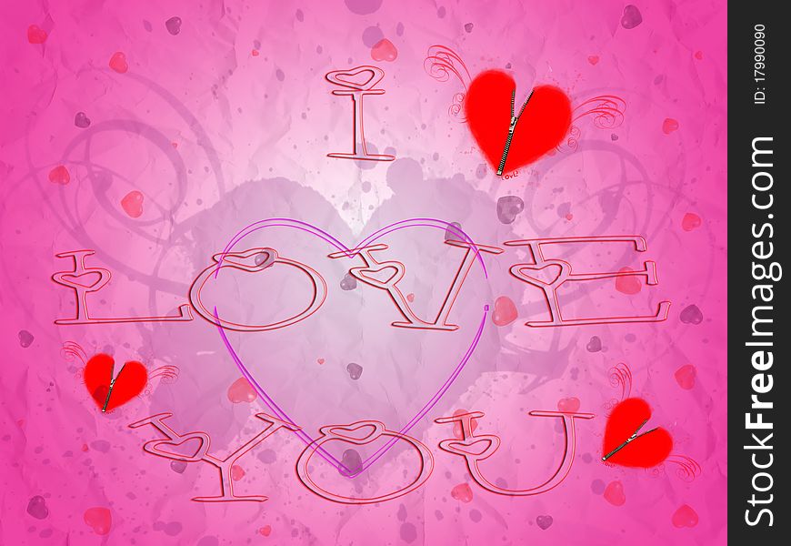 Happy Valentine's Day with love