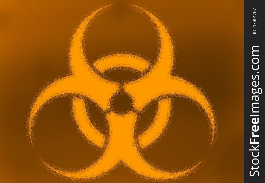 Bio Hazard Color Background