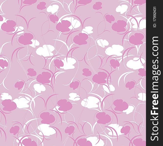 Floral abstract background in pink tone. Floral abstract background in pink tone