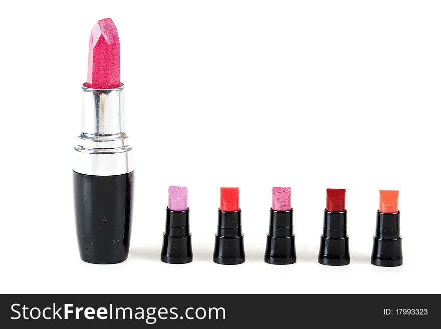 Female Red Lipstick