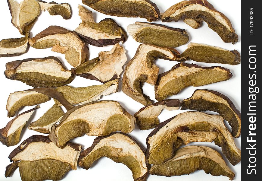 Dried mushrooms