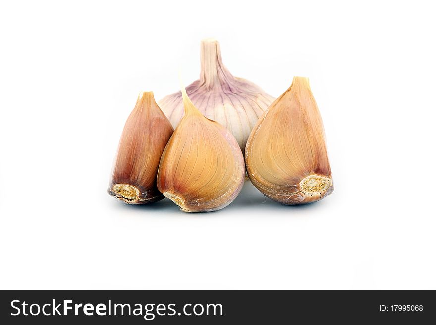 Three cloves, and one head of garlic last year.
