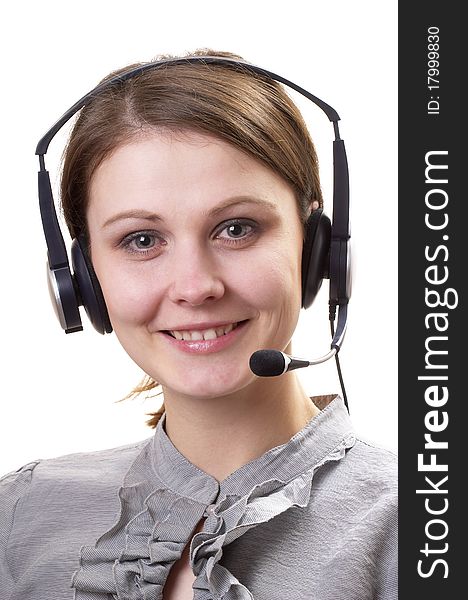 Friendly Call Center Operator