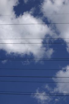 Power Lines Royalty Free Stock Photos