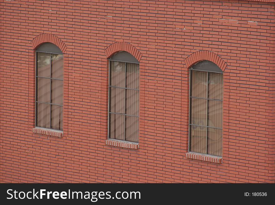 Brick building with great window views. Brick building with great window views