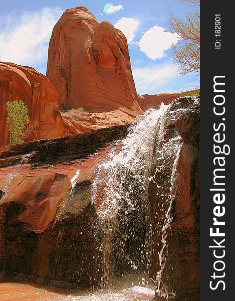 Coyote Gulch near Escalante River. Coyote Gulch near Escalante River