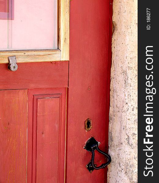 Door of a traditional rural house of the south of Portugal. Door of a traditional rural house of the south of Portugal.