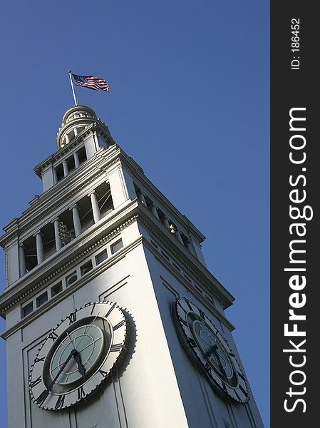 Clock Tower in San Francisco. Clock Tower in San Francisco