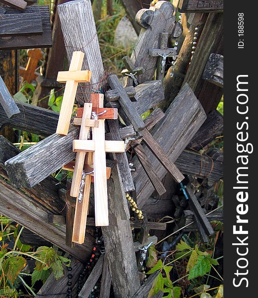 The Hill of Crosses, Lithuania.