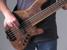 Bass Guitar Musician 1 Stock Photo Bass Guitar Musician 1 Stock Photo