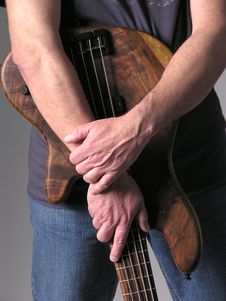 Bass Guitar Musician 2 Stock Images Bass Guitar Musician 2 Stock Images