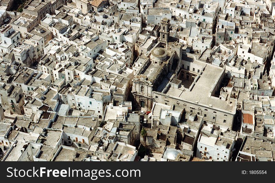 Church from the air