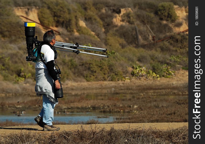 Photographer Stalks His Next Shot