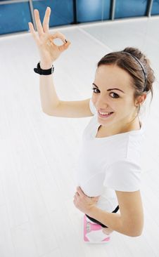 Woman Fitness Workout With Weights Royalty Free Stock Photos Woman Fitness Workout With Weights Royalty Free Stock Photos