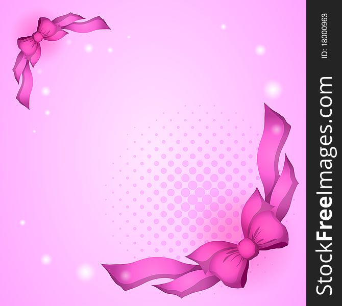 Background With Bows