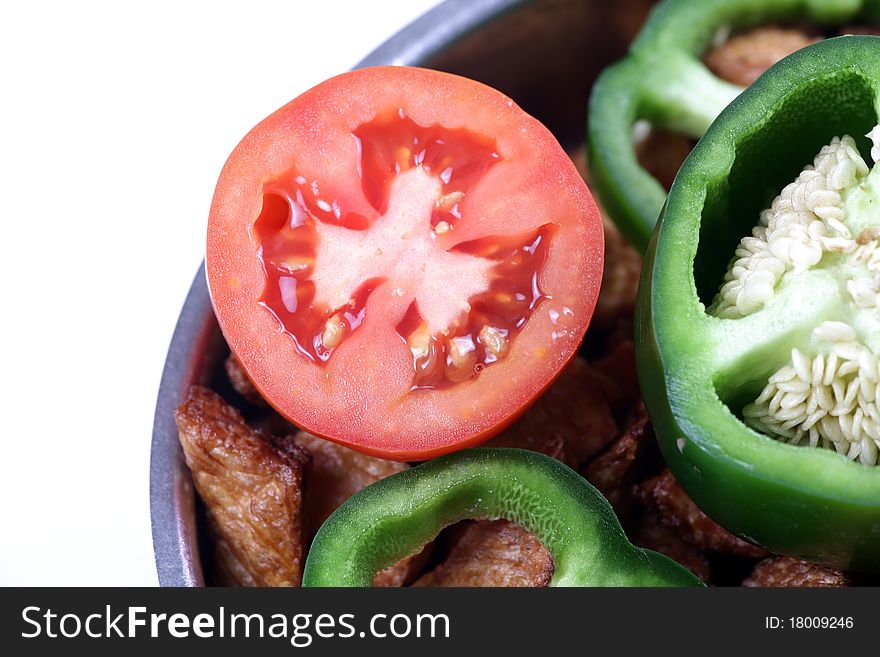 Potatoes And Vegetable Treat