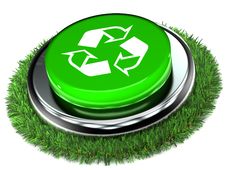 Recycle Push Button Stock Photos Recycle Push Button Stock Photos