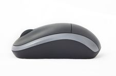 Sleek Black And Gray Computer Mouse Stock Photos