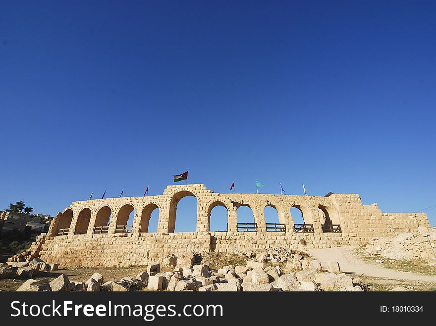 Hippodrome In Jerash