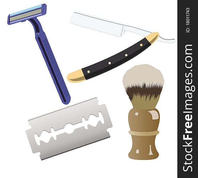 Shaving accessories set