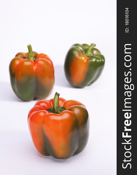 Arrangement of Colorful Red Pepper