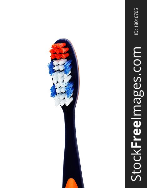 Tooth-brush isolated on a white background