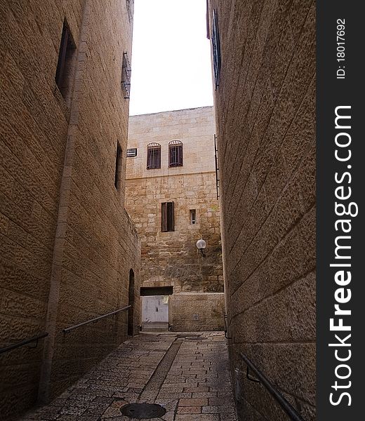 Israel - Jerusalem Old City Alley