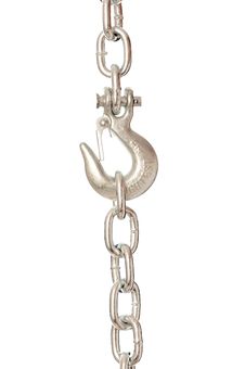 Chain With A Hook Royalty Free Stock Photo