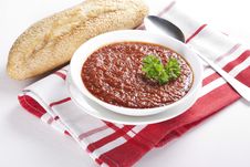 Tomato Soup Royalty Free Stock Images
