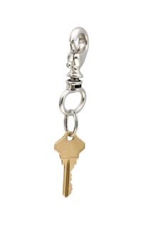 A Key With A Key Ring Royalty Free Stock Photos