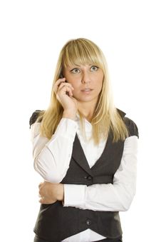 Business Woman Talking On The Phone Royalty Free Stock Photo Business Woman Talking On The Phone Royalty Free Stock Photo