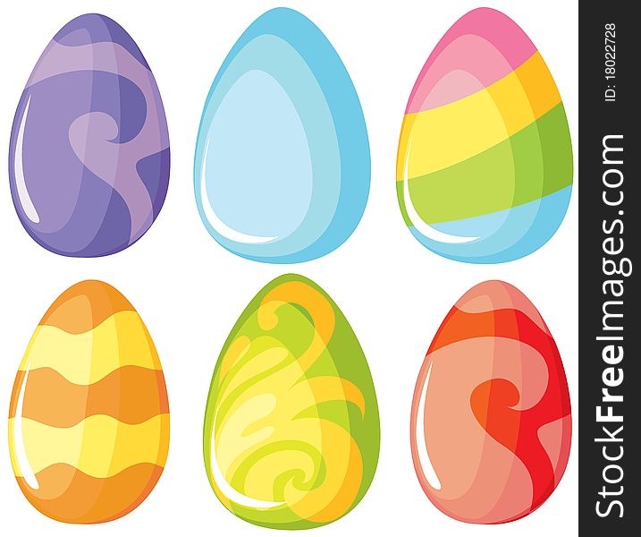 Set Color Eggs