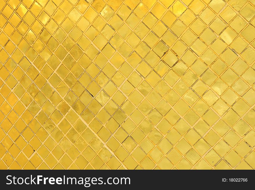 Gold Texture At Wat Phra Kaew