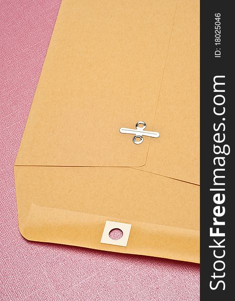 Envelope On Pink