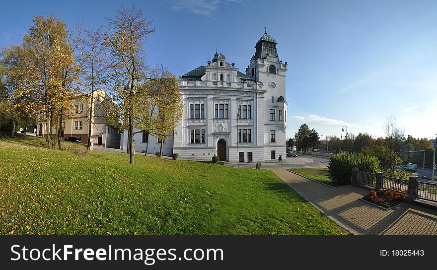 City town hall of Silesian Ostrava