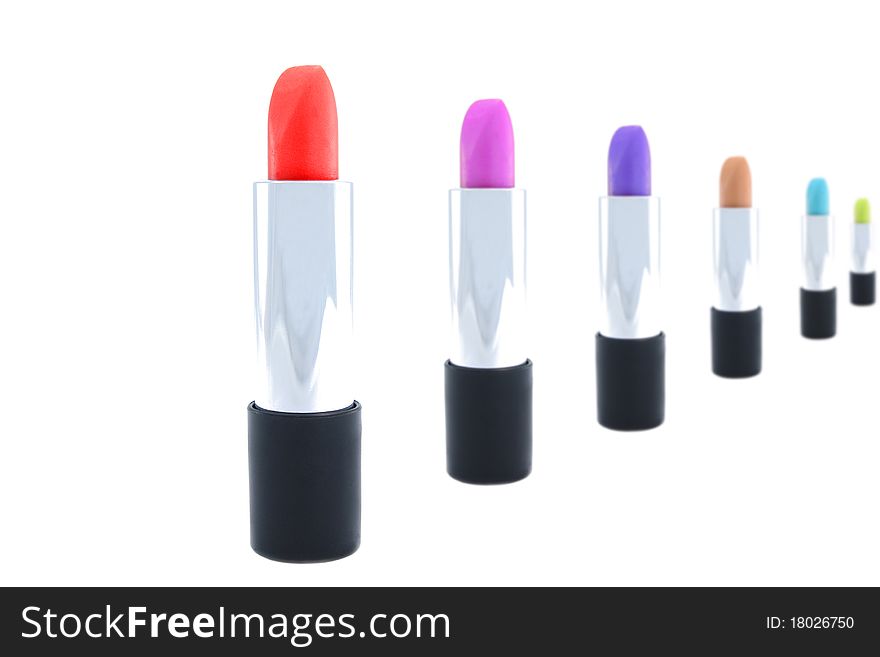 Different color of lipstick