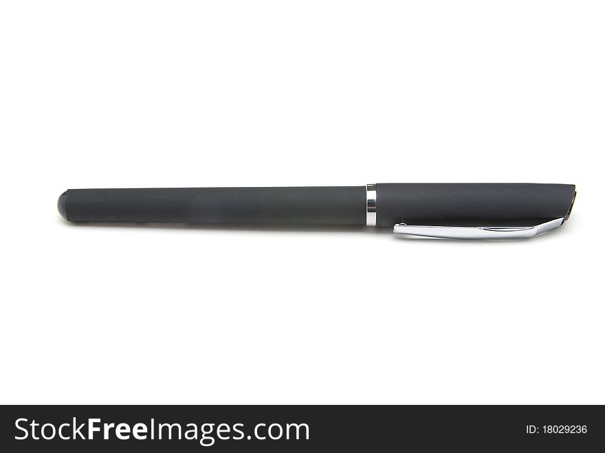 Pen isolated on the white background
