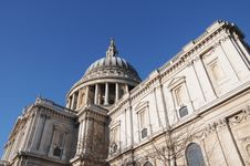 St Pauls Cathedral In London Royalty Free Stock Photography St Pauls Cathedral In London Royalty Free Stock Photography