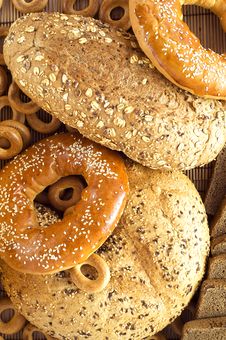 Different Sorts Of Bread Royalty Free Stock Photo Different Sorts Of Bread Royalty Free Stock Photo