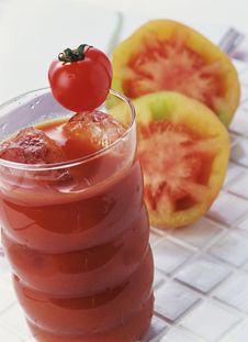 Glass Of Tomato Juice Royalty Free Stock Photos Glass Of Tomato Juice Royalty Free Stock Photos