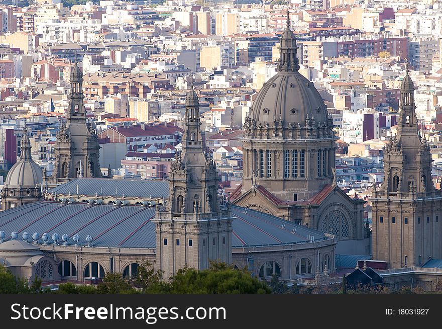 Montjuic National Palace Barcelona, Spain